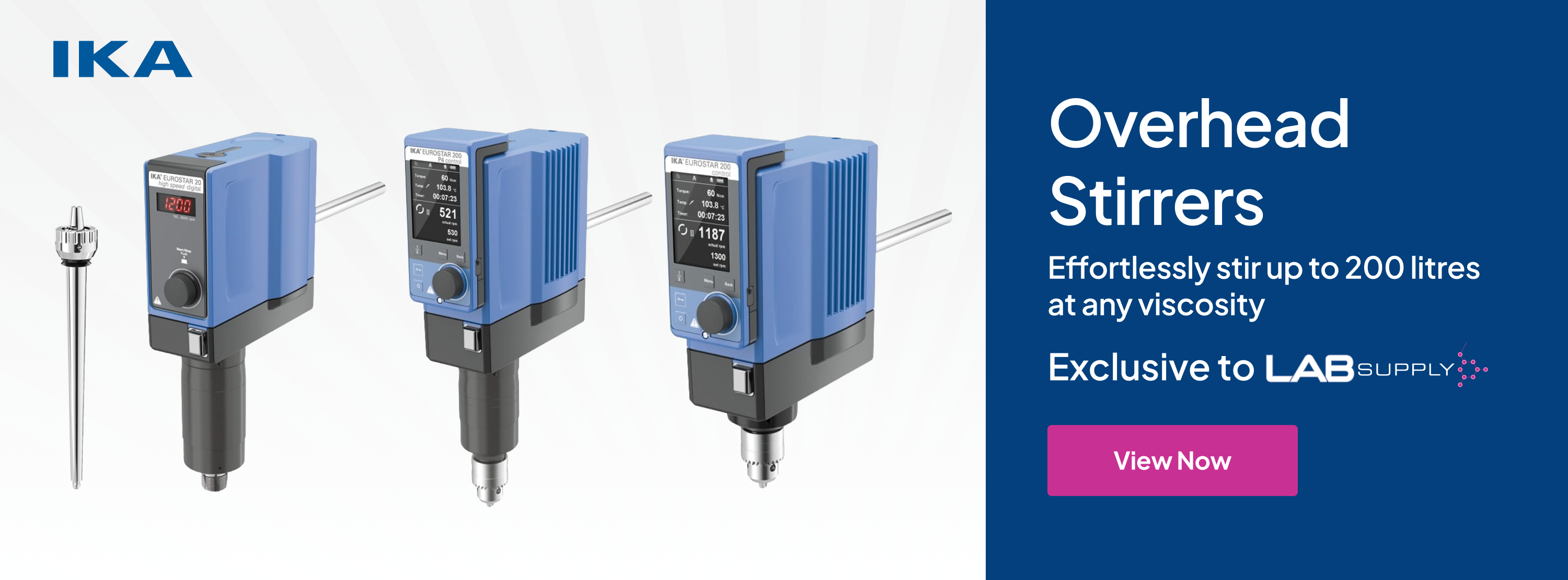 IKA Overhead Stirrers